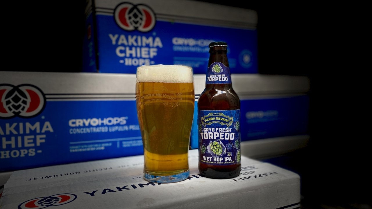 Sierra Nevada Brewing releases Cryo Fresh™ Torpedo Wet Hop IPA
